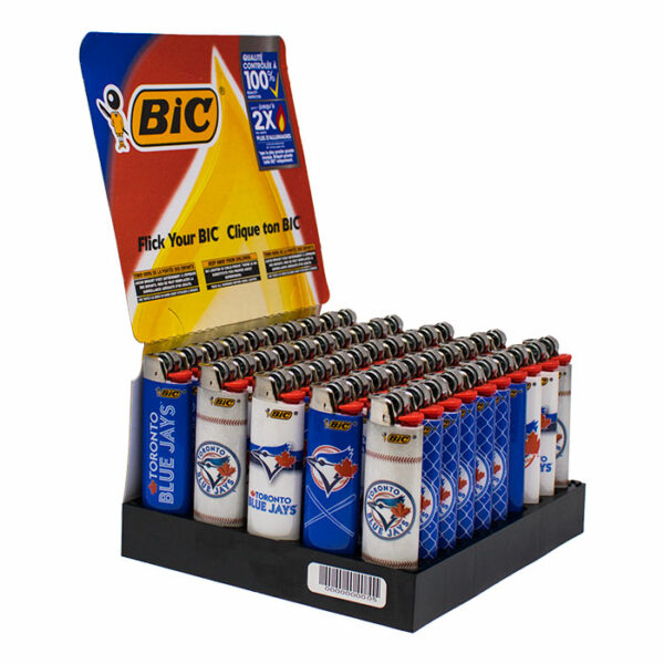 CANADA BIC LIGHTER DISPLAY OF 50