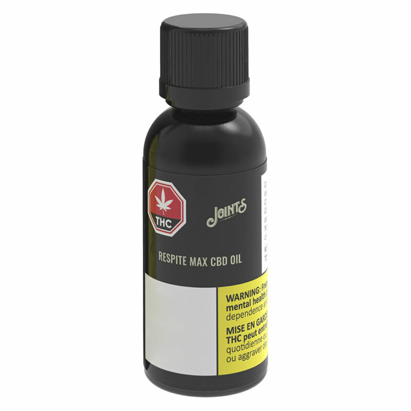 Joints - Respite MAX CBD Oil 60ml Oils