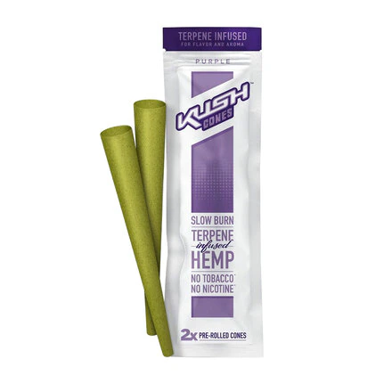 KCWT Purple Cone Wraps with Terpenes