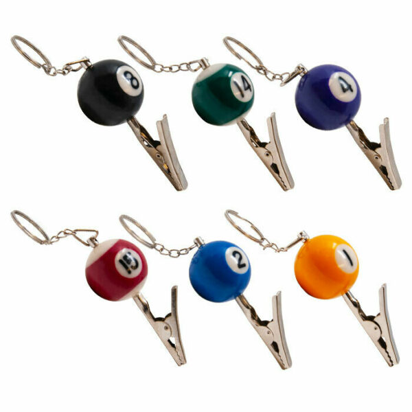 Pool Ball Roach Clip -Assorted